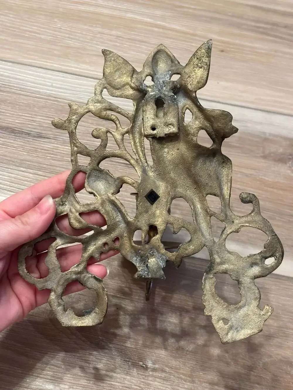 Unbranded ornate brass